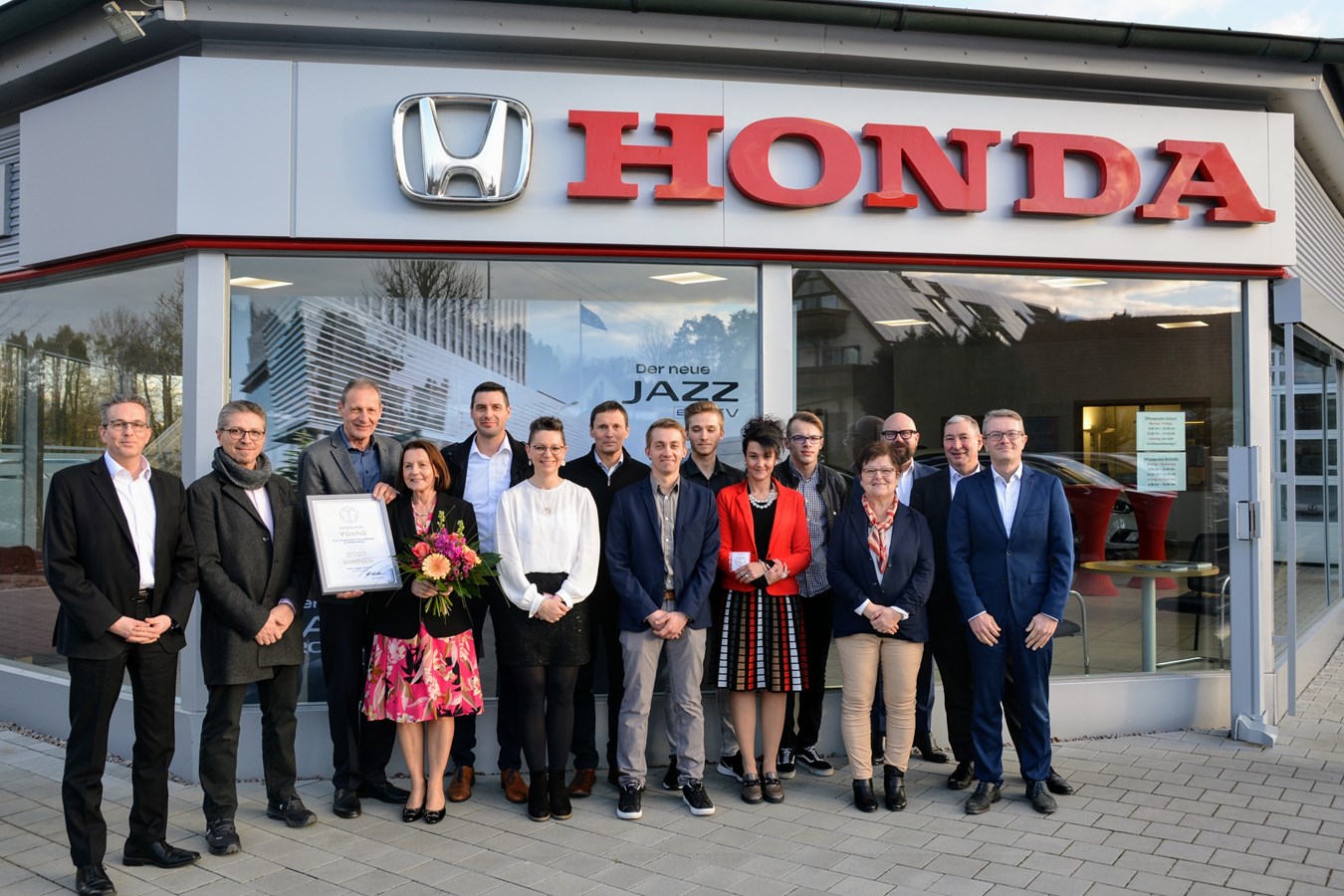 Honda introduces Yūshū Customer Experience retailer awards in Europe