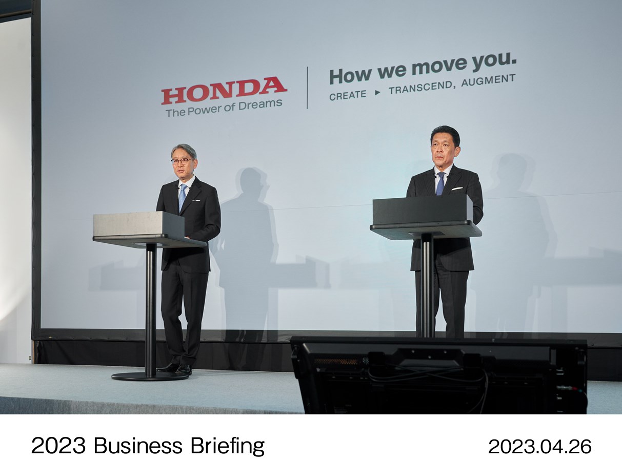Podsumowanie Briefingu biznesowego Hondy 2023 – Inicjatywy transformacji korporacyjnej Hondy, w tym elektryfikacja –