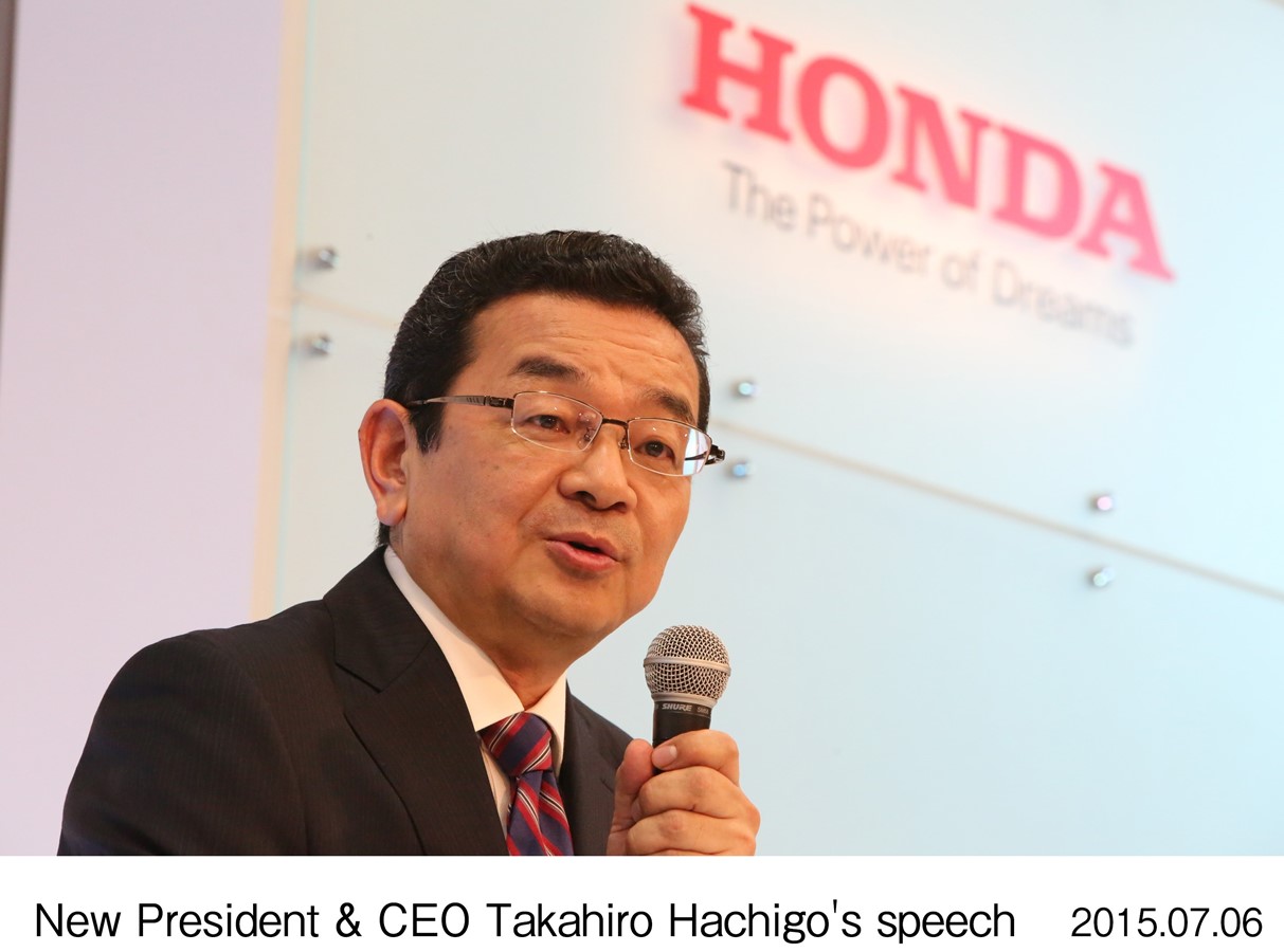Neuer Honda CEO präsentiert seine Unternehmensvision