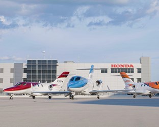 The HondaJet is the Most Delivered Aircraft in its Class for the Fourth Consecutive Year