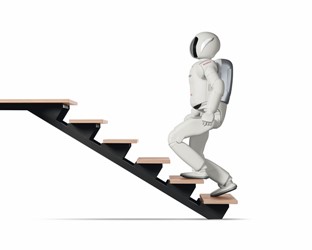 All-New ASIMO Stairs