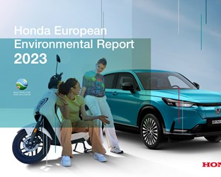 HONDA ANNOUNCES 30% REDUCTION IN EMISSIONS ACROSS EUROPEAN AUTOMOBILE RANGE WITHIN ANNUAL ENVIRONMENTAL REPORT