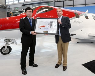 Honda Aircraft Company consegna il primo HondaJet in Europa