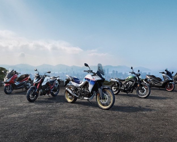 Pour la 3e année consécutive, Honda Moto France conserve sa place de leader du marché français des 2 roues motorisés