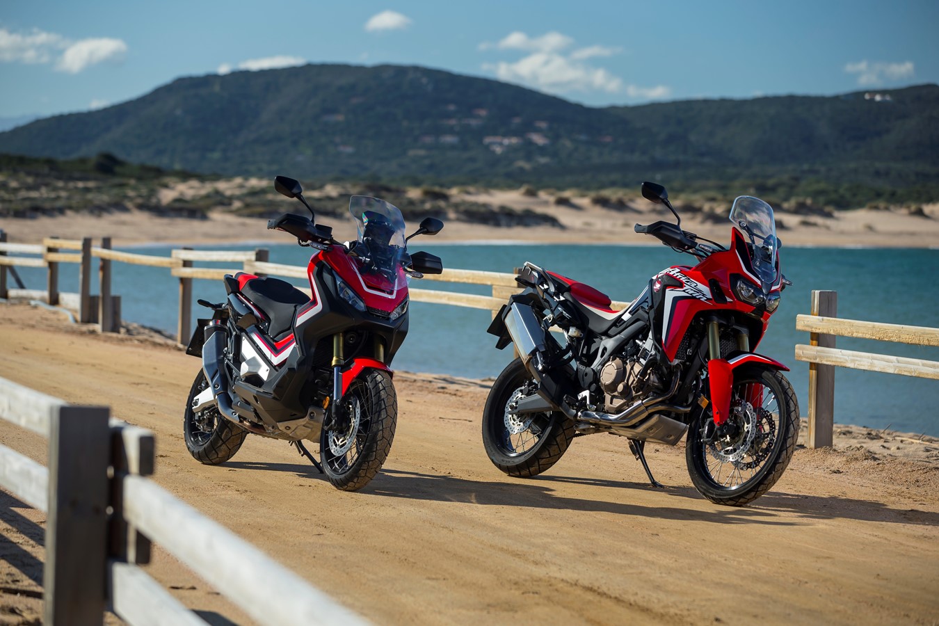 17YM X-ADV and 16YM Africa Twin
