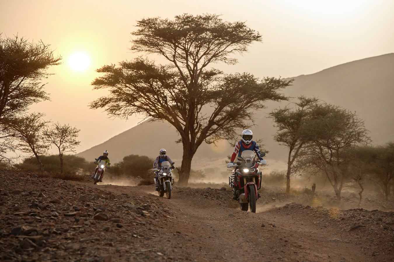 Honda cierra con éxito la II Edición del espectacular Africa Twin Morocco Epic Tour