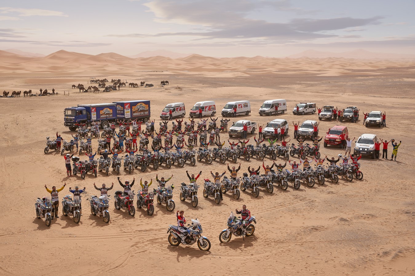 ¡Honda anuncia una nueva edición de su espectacular Africa Twin Morocco Epic Tour!