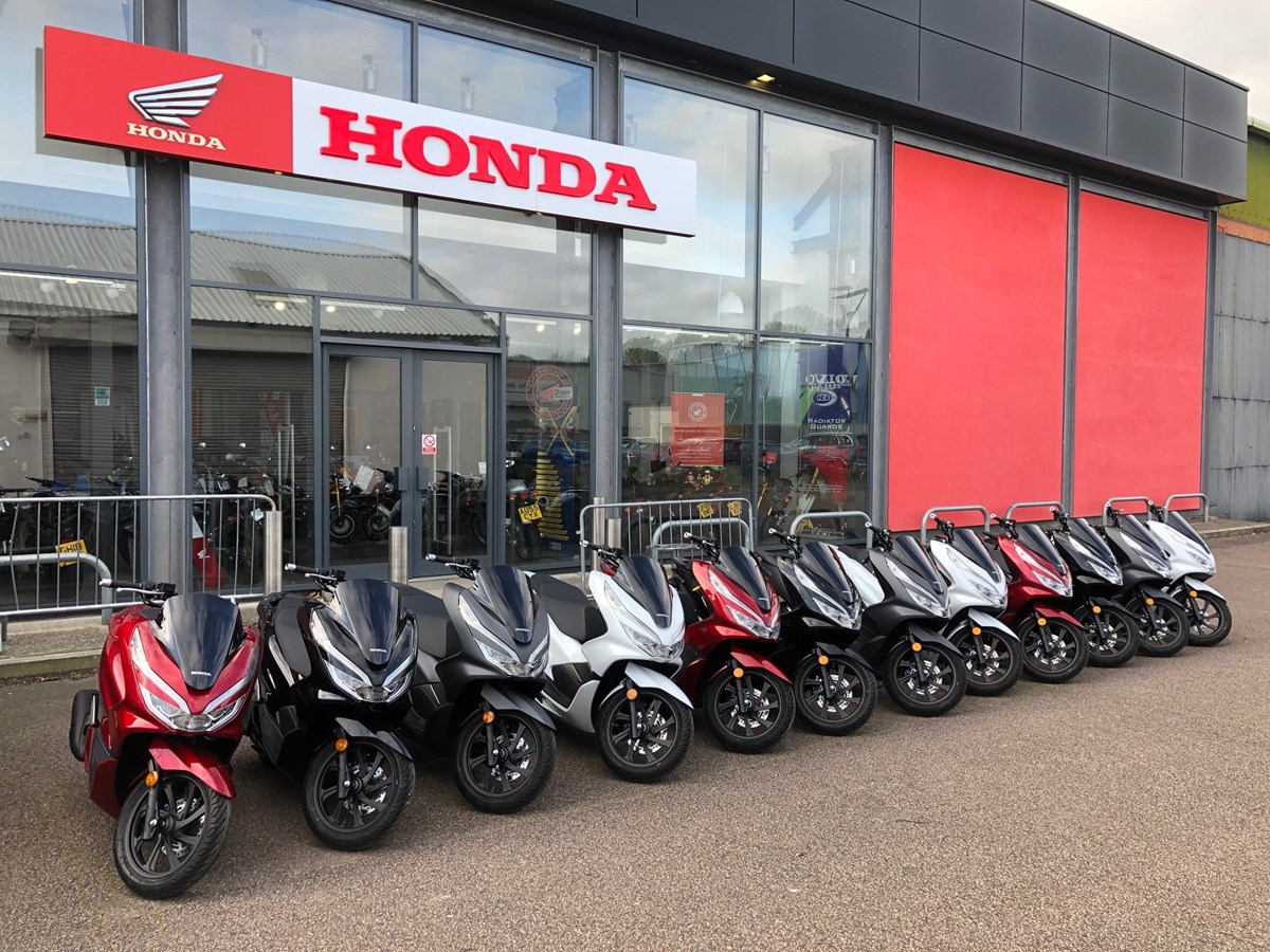 Maidstone Honda provides NHS Volunteer Responders with 20 PCX scooters to support care sector