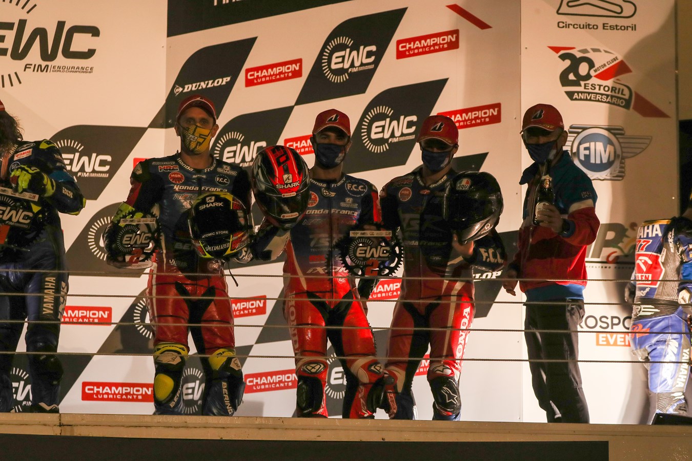 Double podium F.C.C. TSR Honda France aux 12H d'Estoril 2020