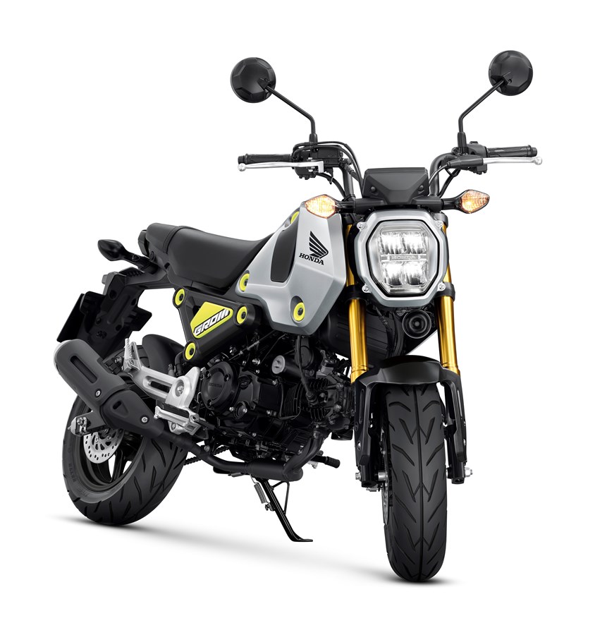 Nový MSX125 Grom, mini-motocykel značky Honda, obľúbený po celom svete.