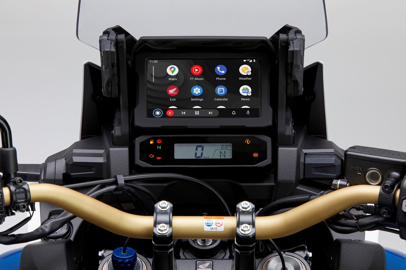 Android Auto integration for the CRF1100L Africa Twin