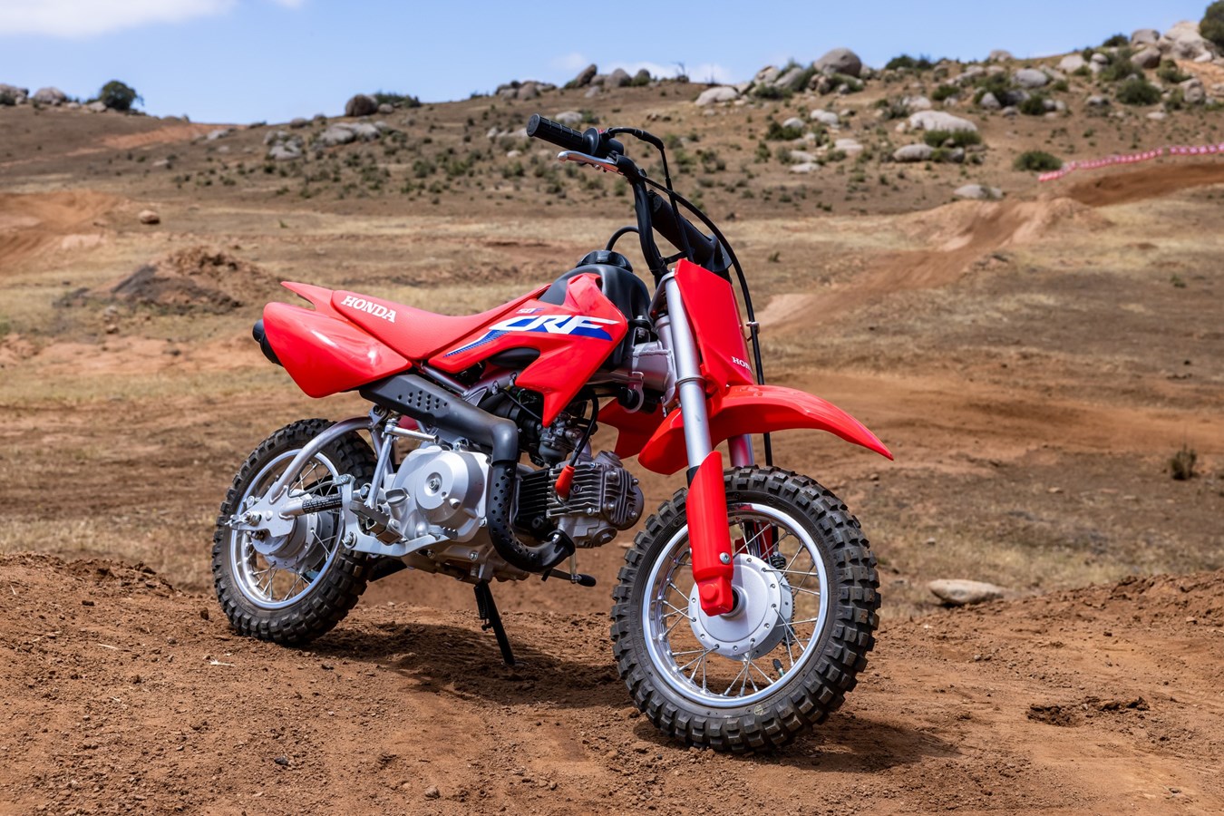 The CRF250R and CRF250RX headline the 2022 CRF family updates