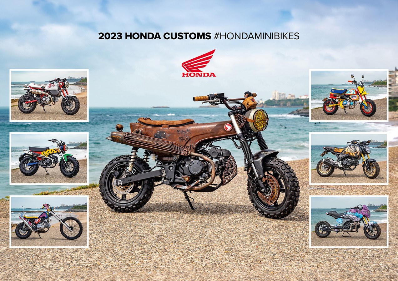 Portugal’s customised Dax ‘Furiosa’ named as the 2023 Honda Customs winner
