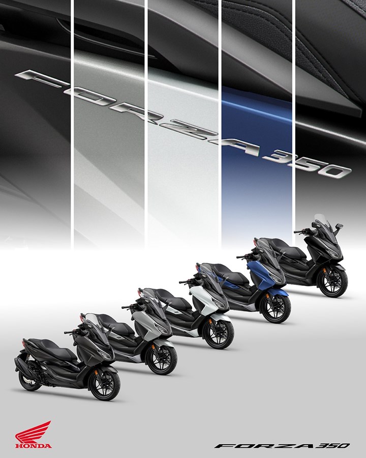 Honda Forza 125 2024: A Sporty Elegance in Scooter Design. 