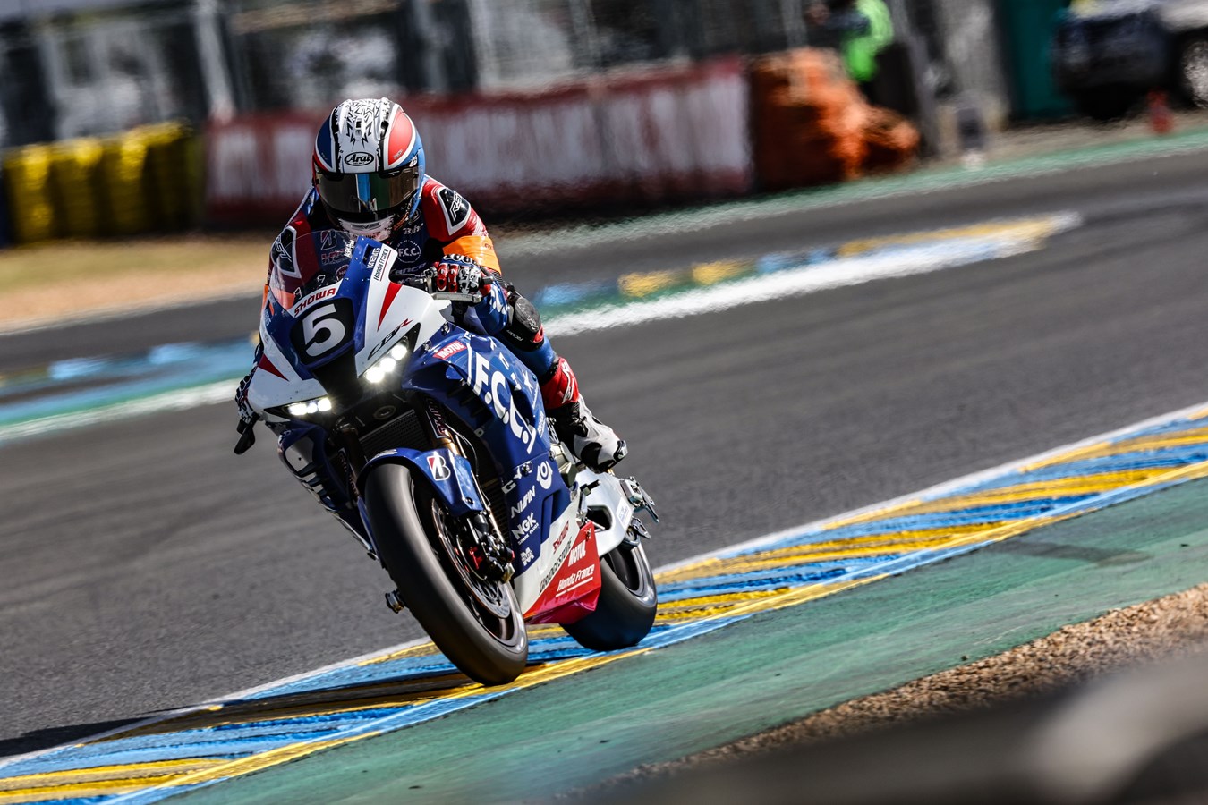 F.C.C. TSR Honda France 3e sur la grille de départ des 24 Heures Moto 2024