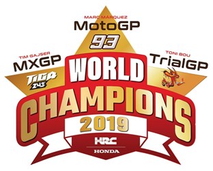 Honda feiert 2019 drei Fahrer Weltmeistertitel in der Premiumklasse