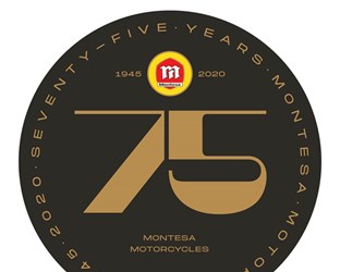 Logo 75 Aniversario Montesa