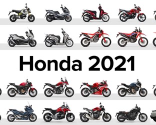 Honda Motorräder und Roller Modelljahr 2021 – Honda gibt Preise bekannt