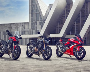 Honda’s trio of A2 licence-friendly 500cc machines receive strong performance-focused updates for 2022 year model