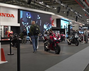 New colours on show at EICMA