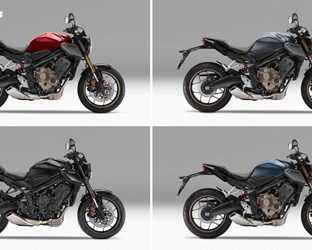 Honda’s CB650R and CBR650R receive new visual updates for 23YM