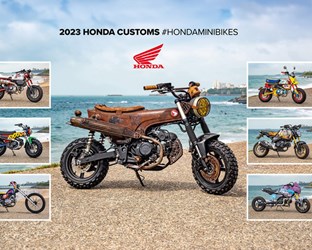Dax "Furiosa", customizada em Portugal, vence o concurso Honda Customs 2023
