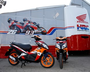 NSC50R for Repsol Honda MotoGP riders