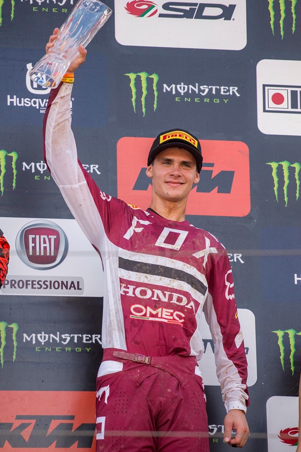 Gajser is back on the podium in Loket