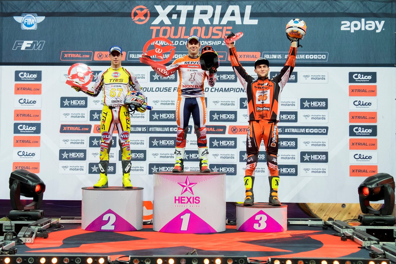 Toni Bou cleans up in Toulouse