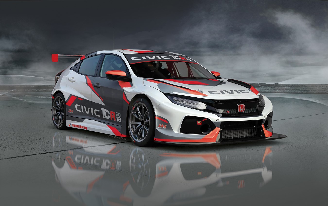 Championship Winning Teams Select New Honda Civic Tcr For Fia Wtcr