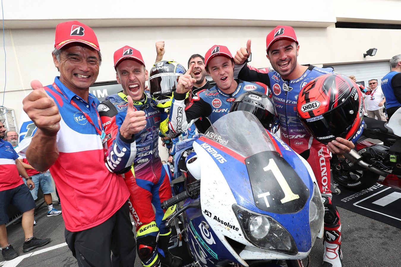 Victory for F.C.C. TSR Honda France at the Bol d’Or
