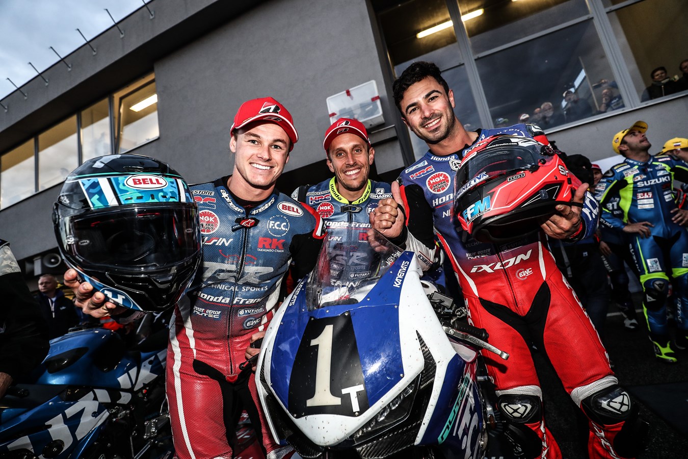 F.C.C. TSR Honda France fights to a heroic podium at the 8 Hours of Slovakia Ring