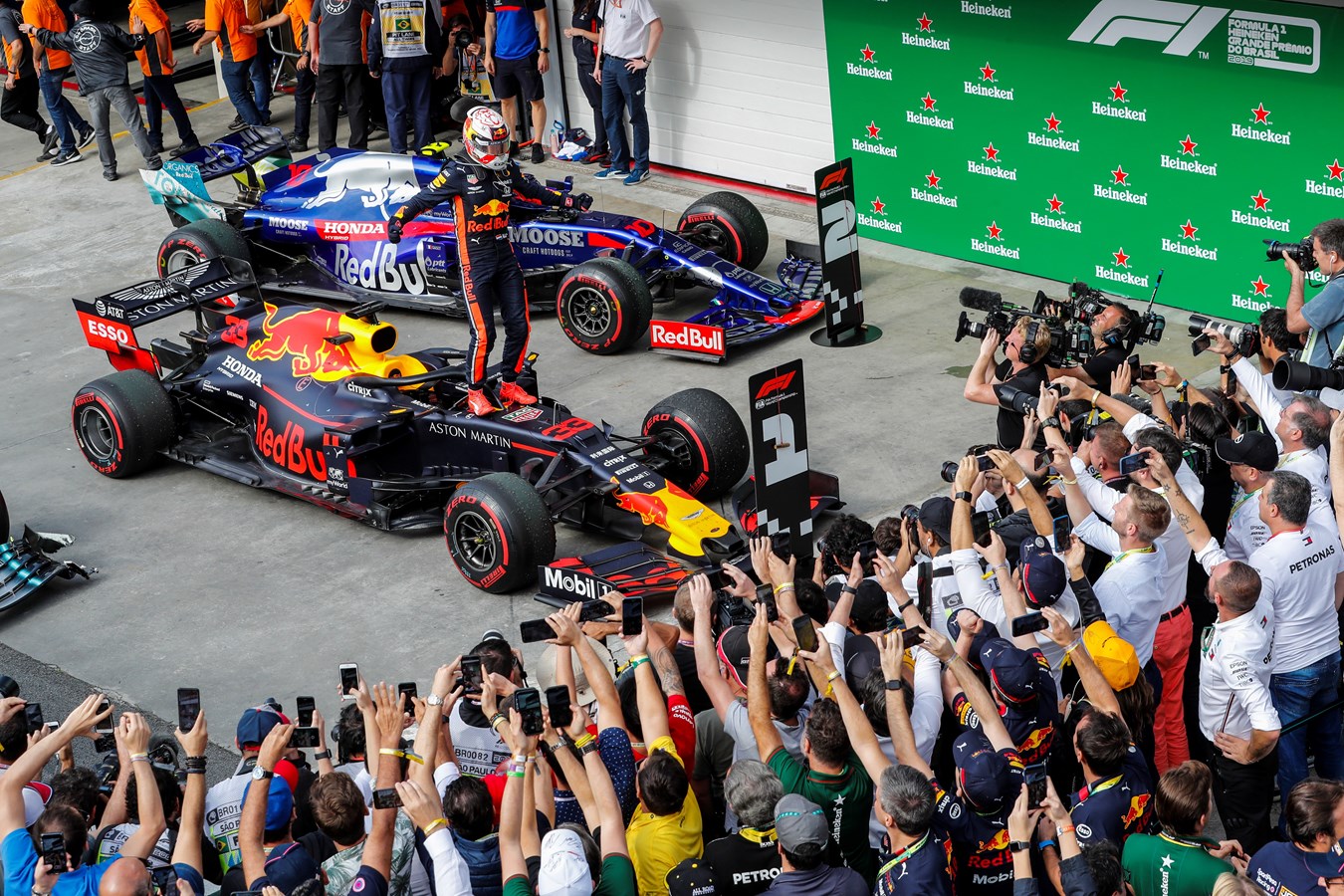 Verstappen and Gasly secure amazing 1-2 for Honda in Brazil