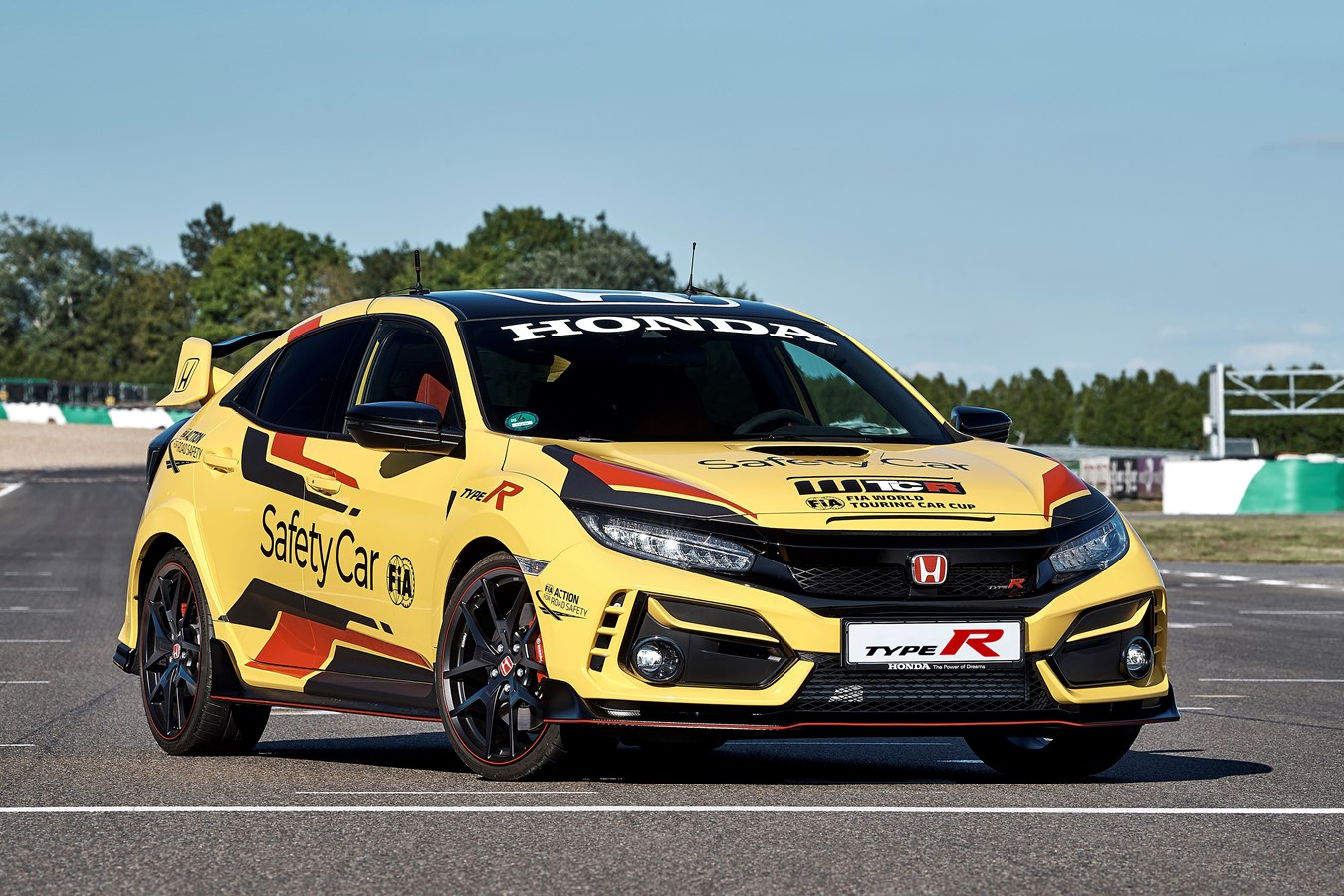 Honda Civic Type R Limited Edition ist offizielles Safety Car des Tourenwagen-Weltcups FIA WTCR 2020