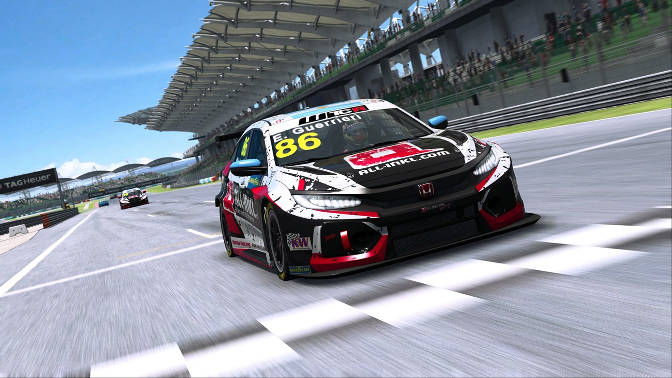 Pole and victory for Guerrieri as WTCR Esports comes to a close