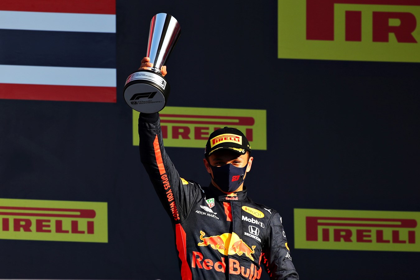 Pierwsze podium Albona w Formule 1