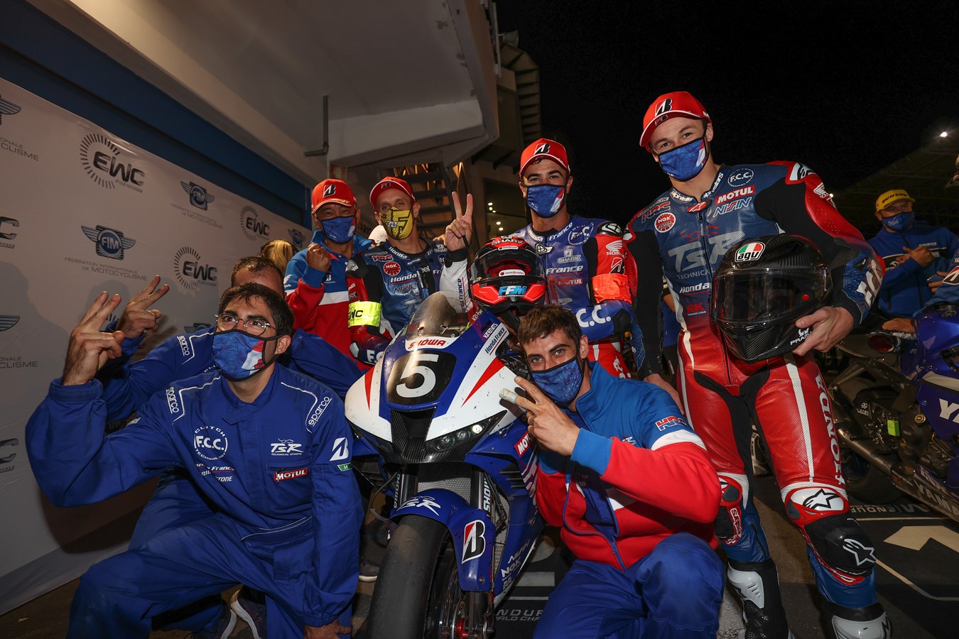 Second place for F.C.C. TSR Honda France at the 12 Hours of Estoril