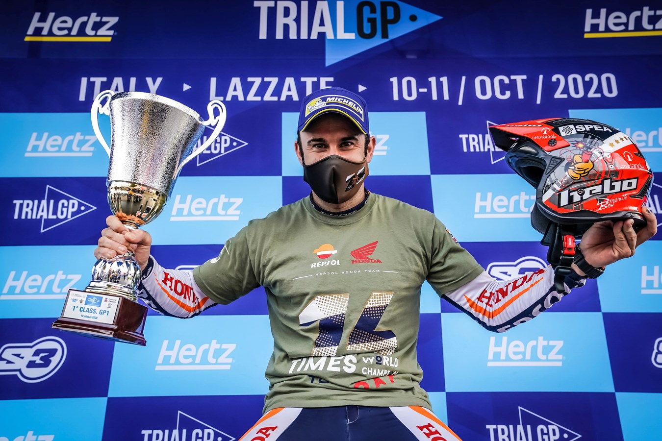 Toni Bou clinches earlier than expected a 28th world championship title at the Italian TrialGP