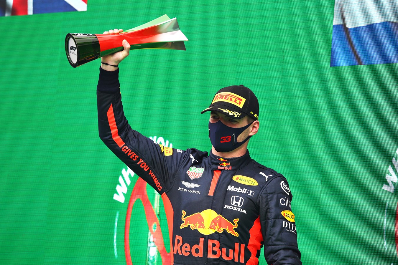 Verstappen na podium w GP Portugalii