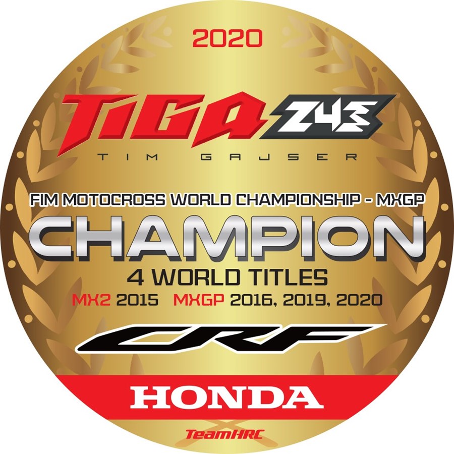 NEWS FLASH: Tim Gajser wins 2020 MXGP World Championship