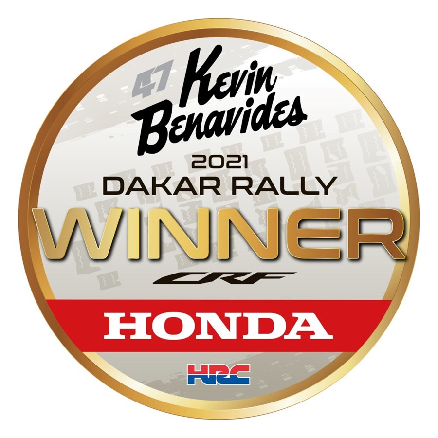 NEWS FLASH: Overall victory for Honda and Kevin Benavides at the 2021 Dakar Rally