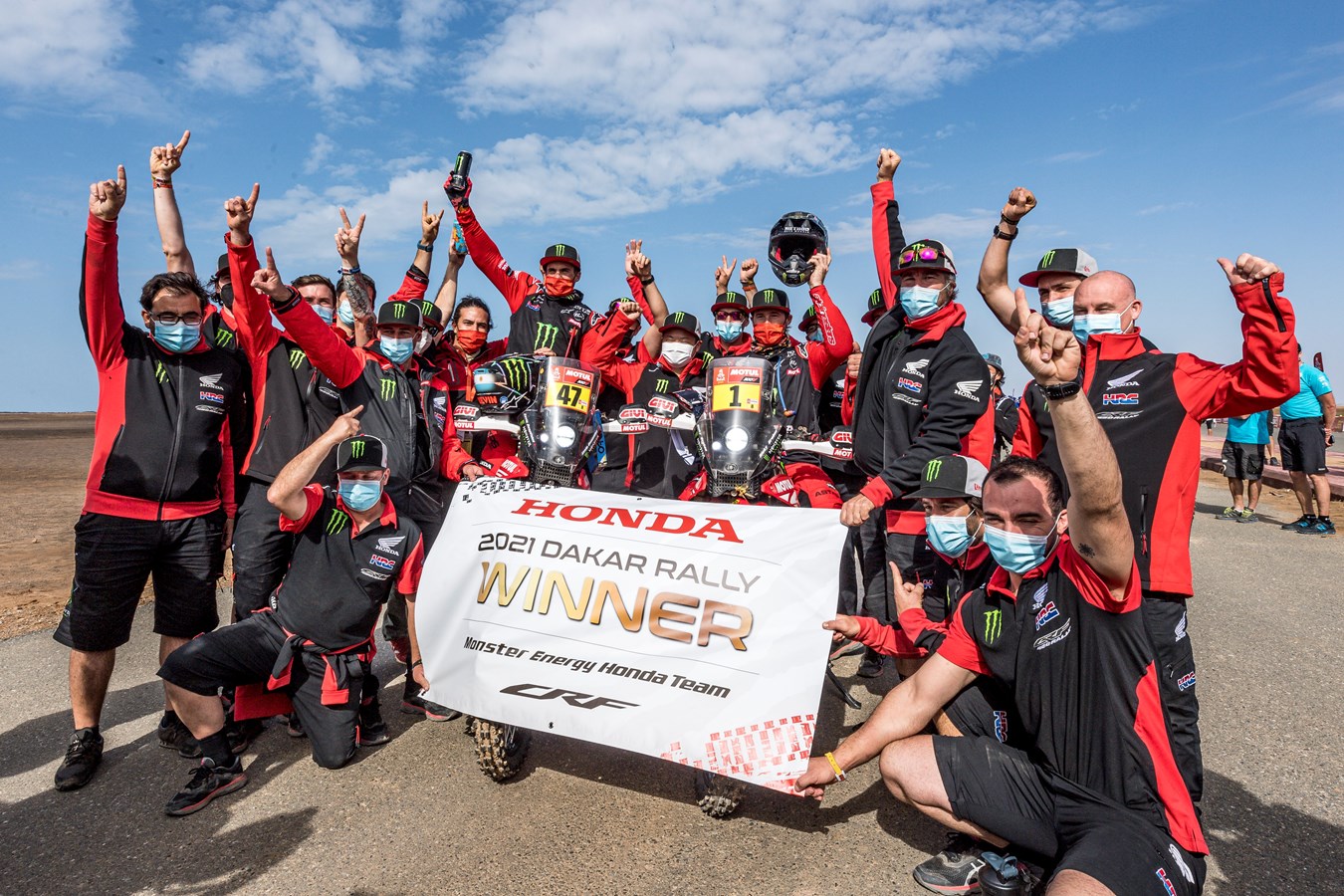 Kevin Benavides und Honda gewinnen die Dakar Rallye 2021