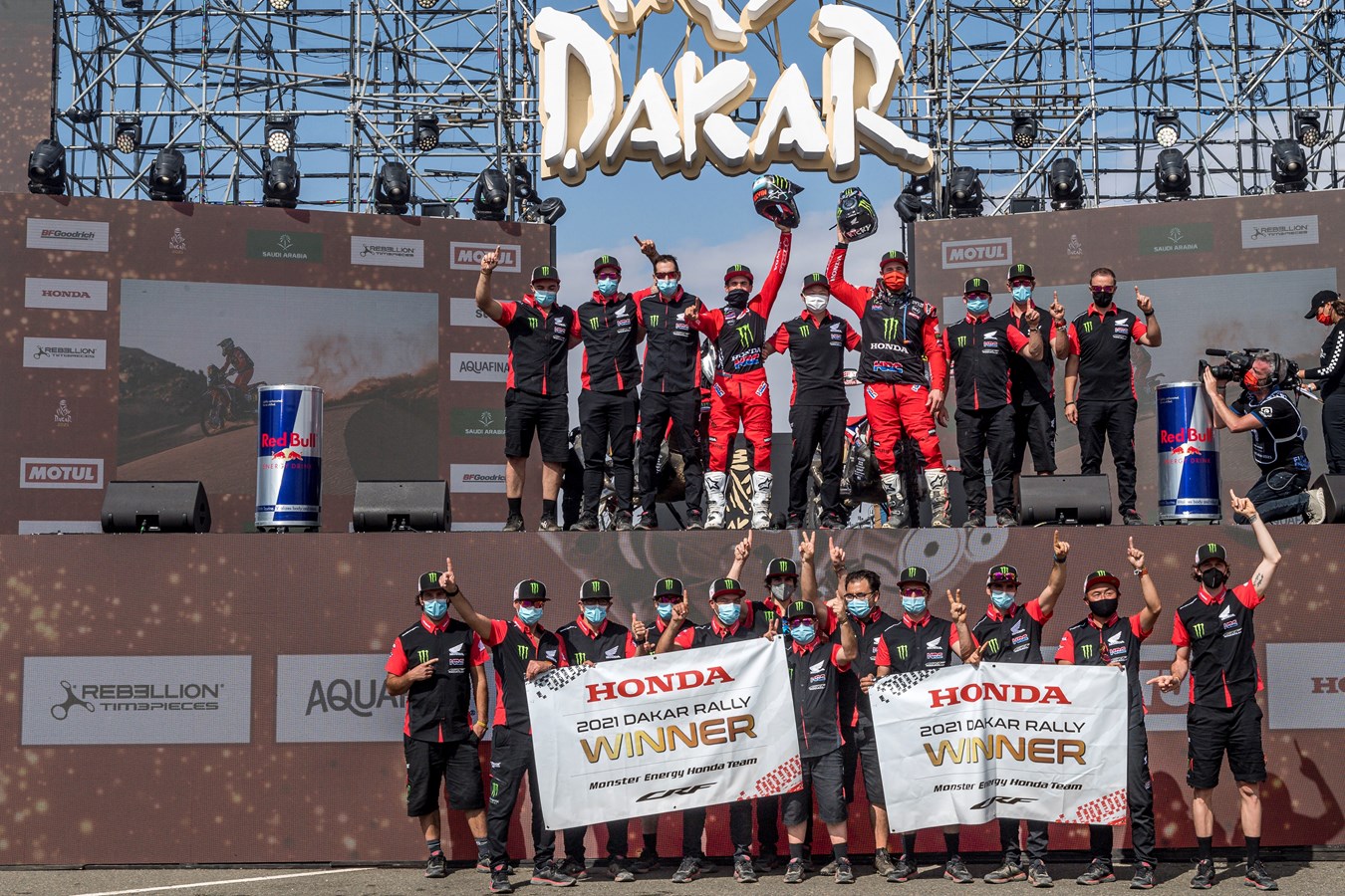 Cómo afrontar el rally más duro del mundo: análisis de la victoria de Honda en el Dakar