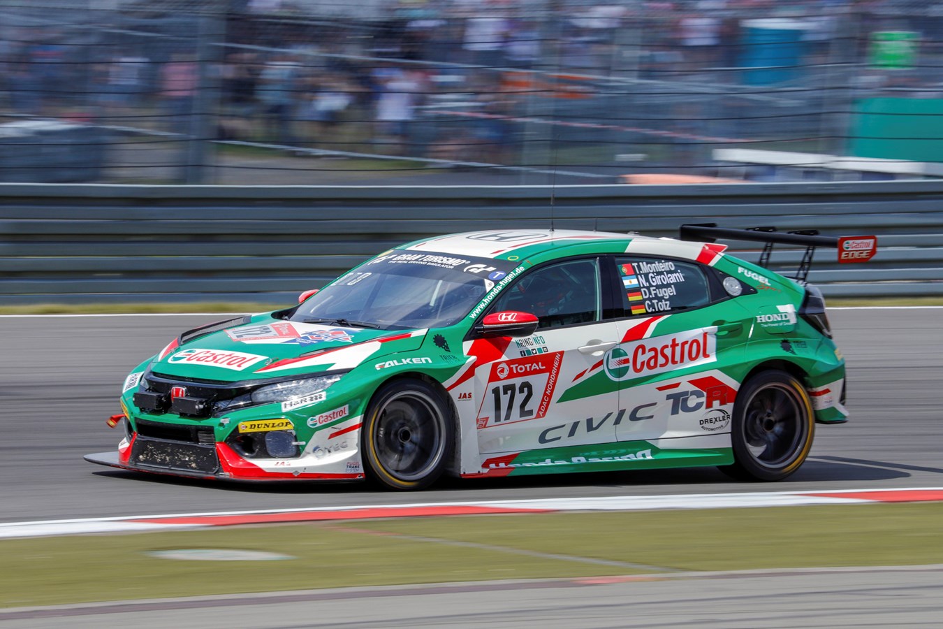 La Honda Civic Type R TCR sera au départ de la course des 24 heures du Nürburgring