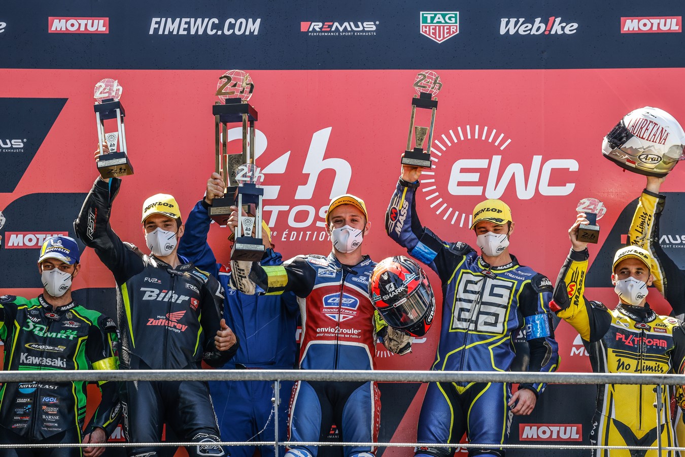 National Motos take incredible victory in STK at the 24h Motos at Le Mans whilst F.C.C. TSR Honda France denied the chance to continue their podium fight