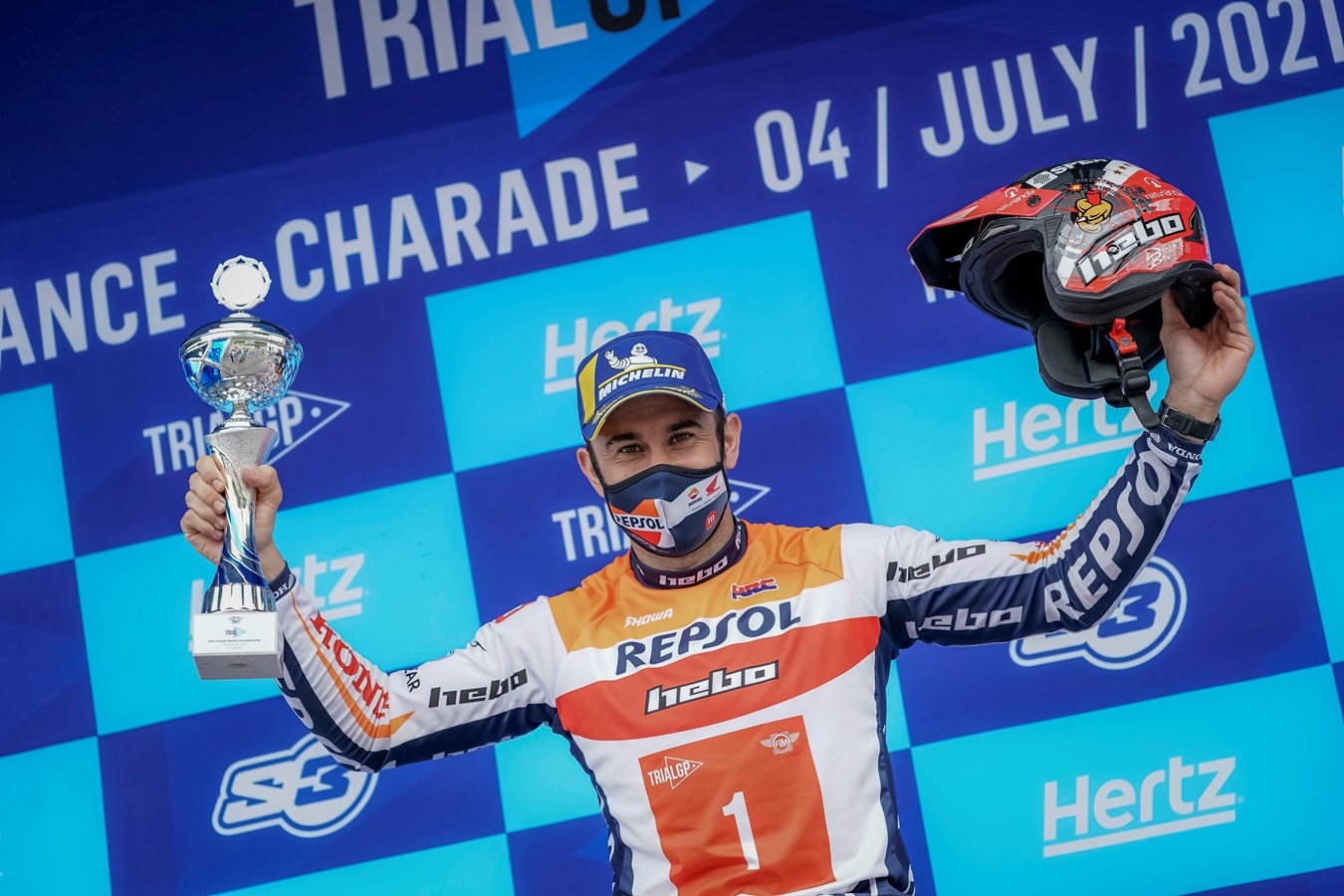 Toni Bou achieves a 120th Trial World Championship win after a superb race in France