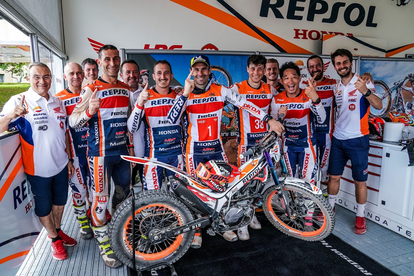 Victory and leadership for Toni Bou after an intense Spanish TrialGP