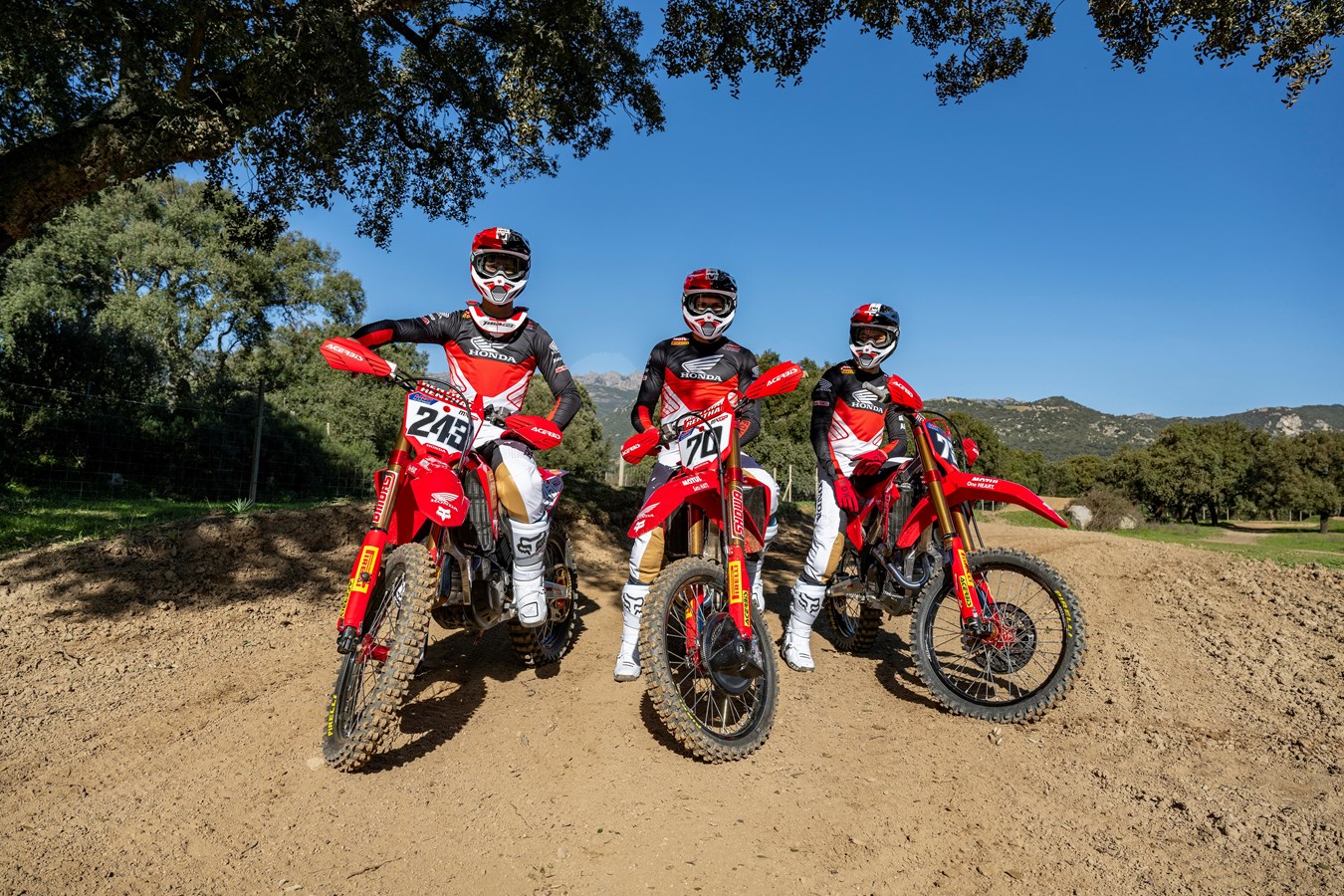 Three is the magic number as Team HRC gear up for 2024