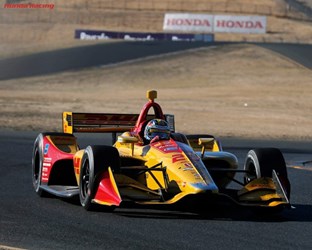 Hunter-Reay Takes Sonoma Win; Dixon, Honda Claim Indy Car Titles