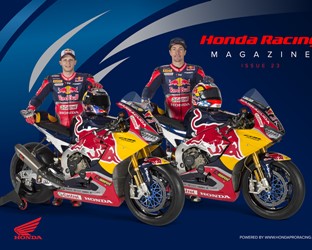Honda Racing Magazine Issue 23: new faces, new names and the new season has started